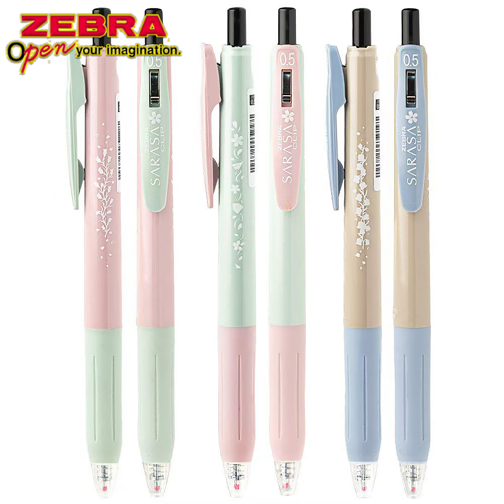 Zebra Pen Sarasa - 3 szt./zestaw Japońskie długopisy żelowe ZEBRA