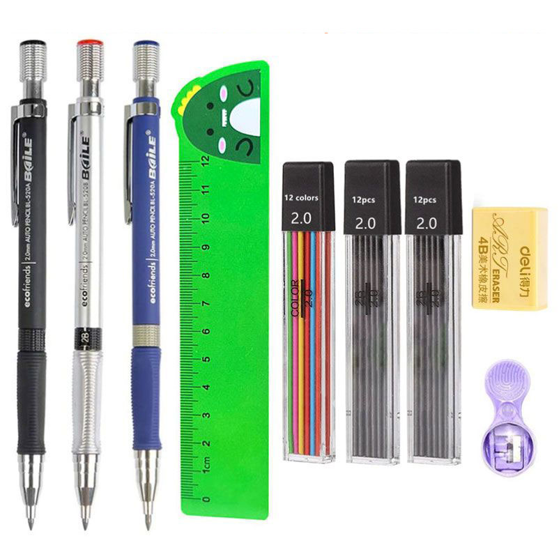 Staedtler Pencil Lumocolor - Zestaw ołówków automatycznych 2,0 mm z