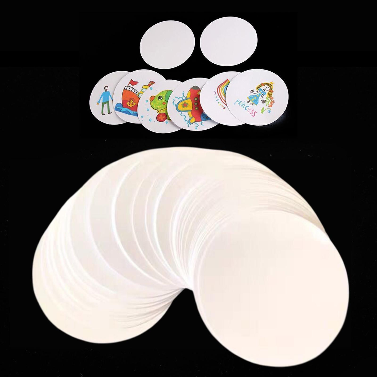 Button Badge Blank - 100 szt. Puste przypinki do samodzielnego