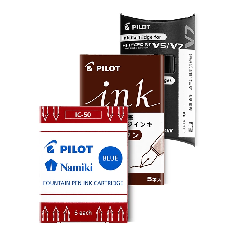 Pilot Pen V5 - Wysokiej jakości wkład atramentowy Pilot IC-50