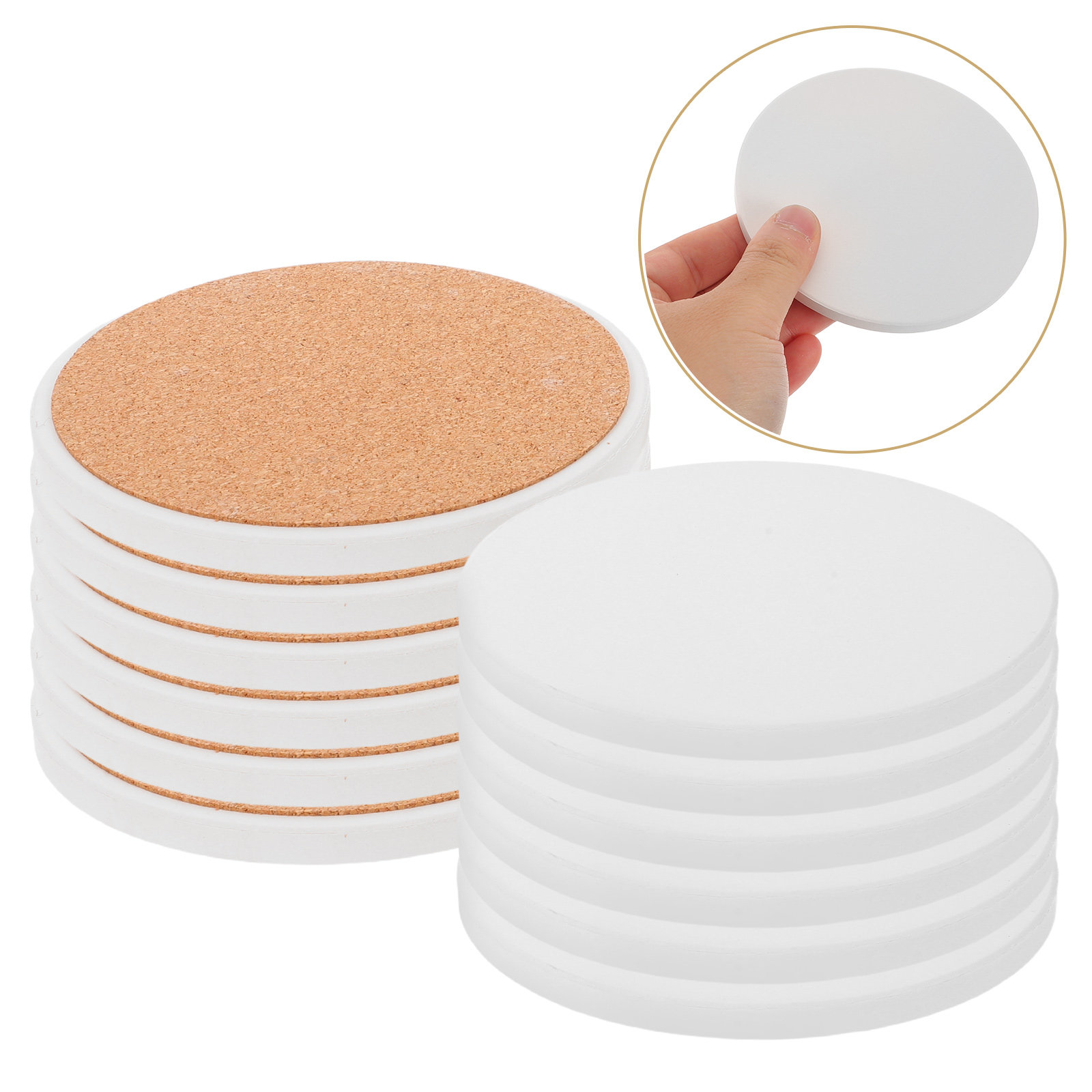 12 szt. Podkładek do sublimacj – Coaster Sublimation Blank recenzja i cena