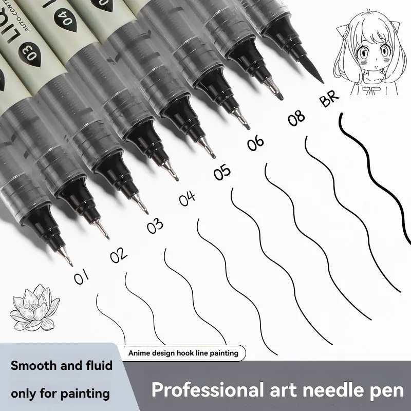 12 sztuk czarnych pisaków fine – Copic Marker Sketch recenzja i cena