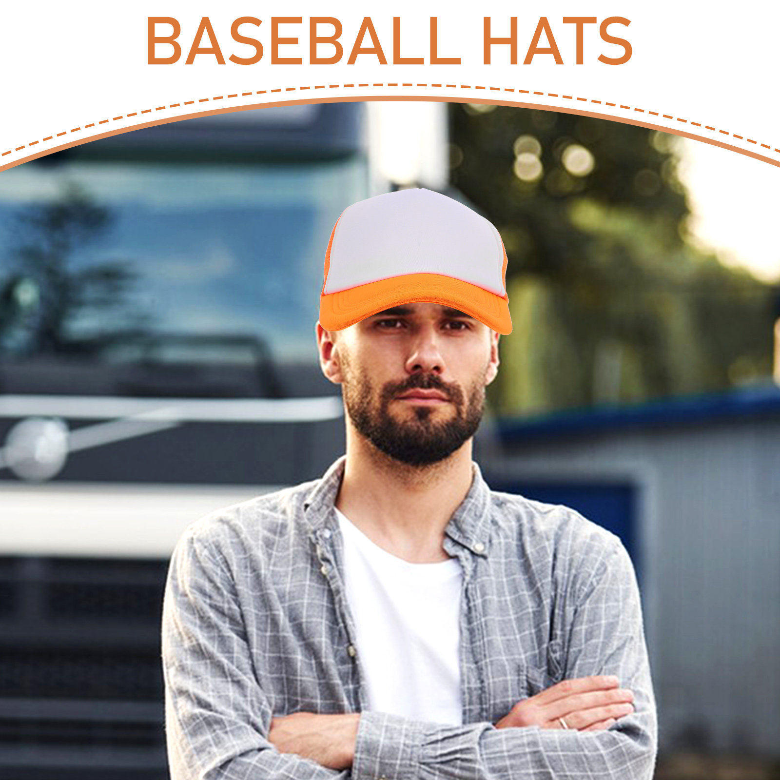 10 sztuk czapek baseballowych  – Hat Sublimation Blank recenzja i cena