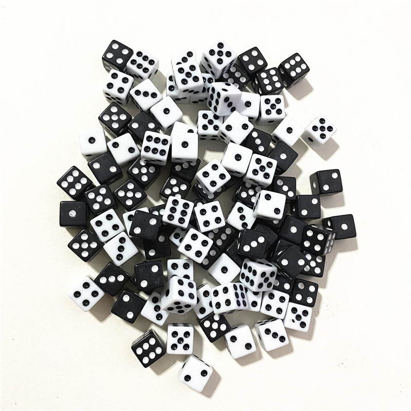 50 sztuk 10 mm akrylowych kółe – Puzzle Blank White recenzja i cena