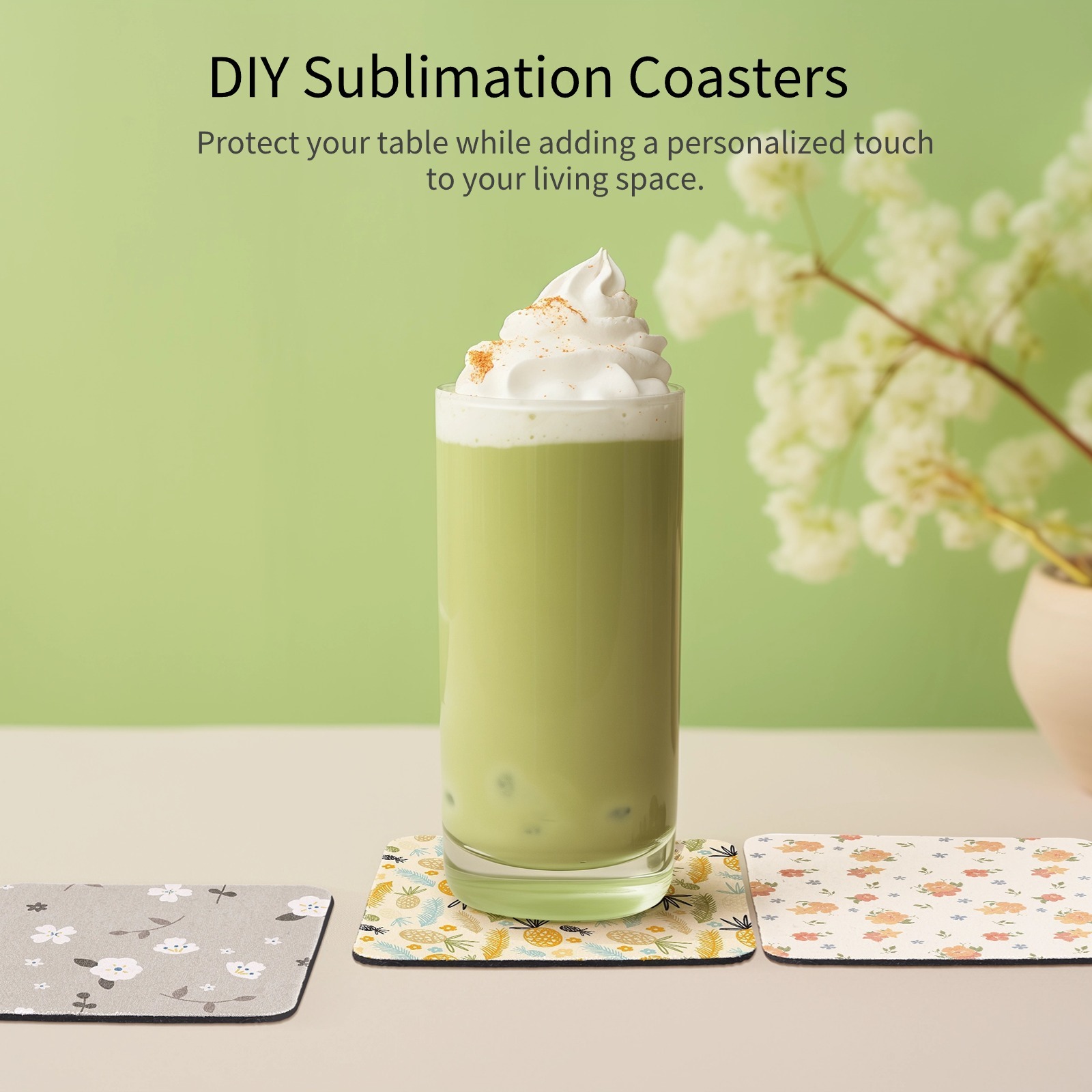 100 sztuk podkładki sublimacyj – Coaster Sublimation Blank recenzja i cena