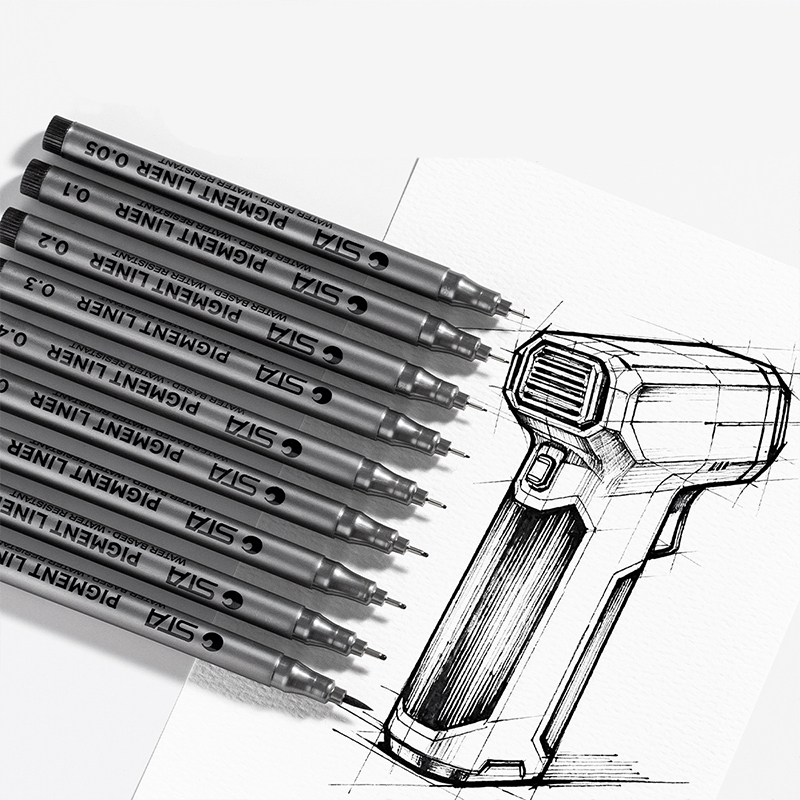 0.1/0.2/0.3/0.4/0.5 Profesjona – Copic Marker Sketch recenzja i cena