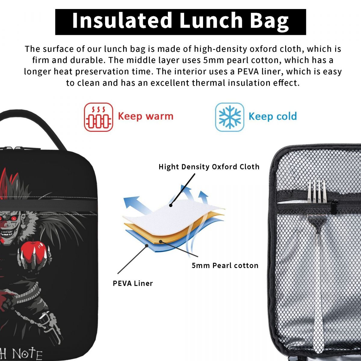 Anime Death Note L-Lawliet Izo – Tote Bag Sublimation recenzja i cena
