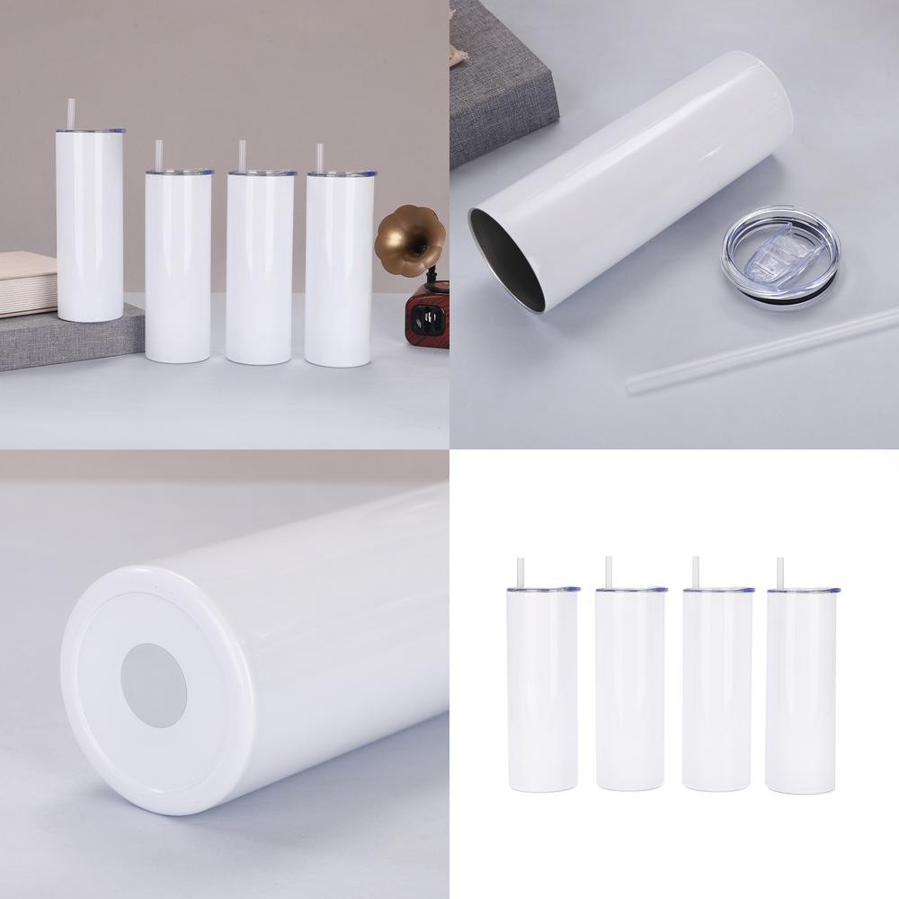 Kubek termiczny 20oz, prosty,  – Sublimation Mug White recenzja i cena